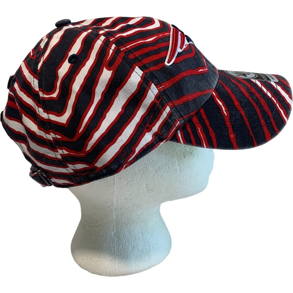 '47 Brand Clean Up Zubaz New England Patriots NFL Football Adjustable Hat Cap - Picture 4 of 13